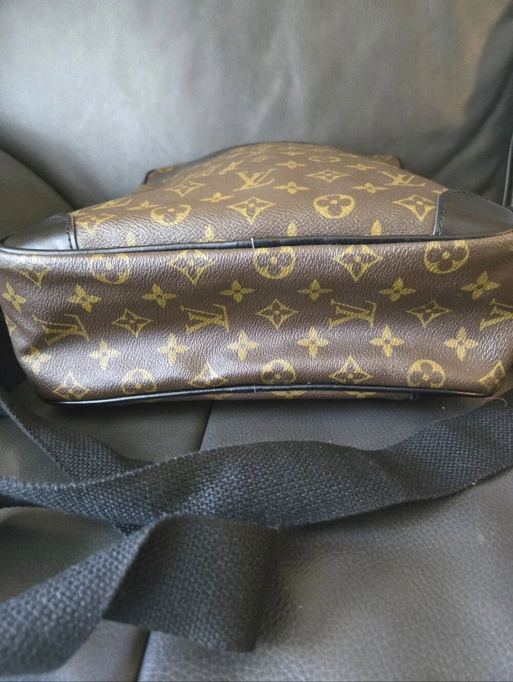 Louis Vuitton Brown Monogram Canvas Crossbody Bag